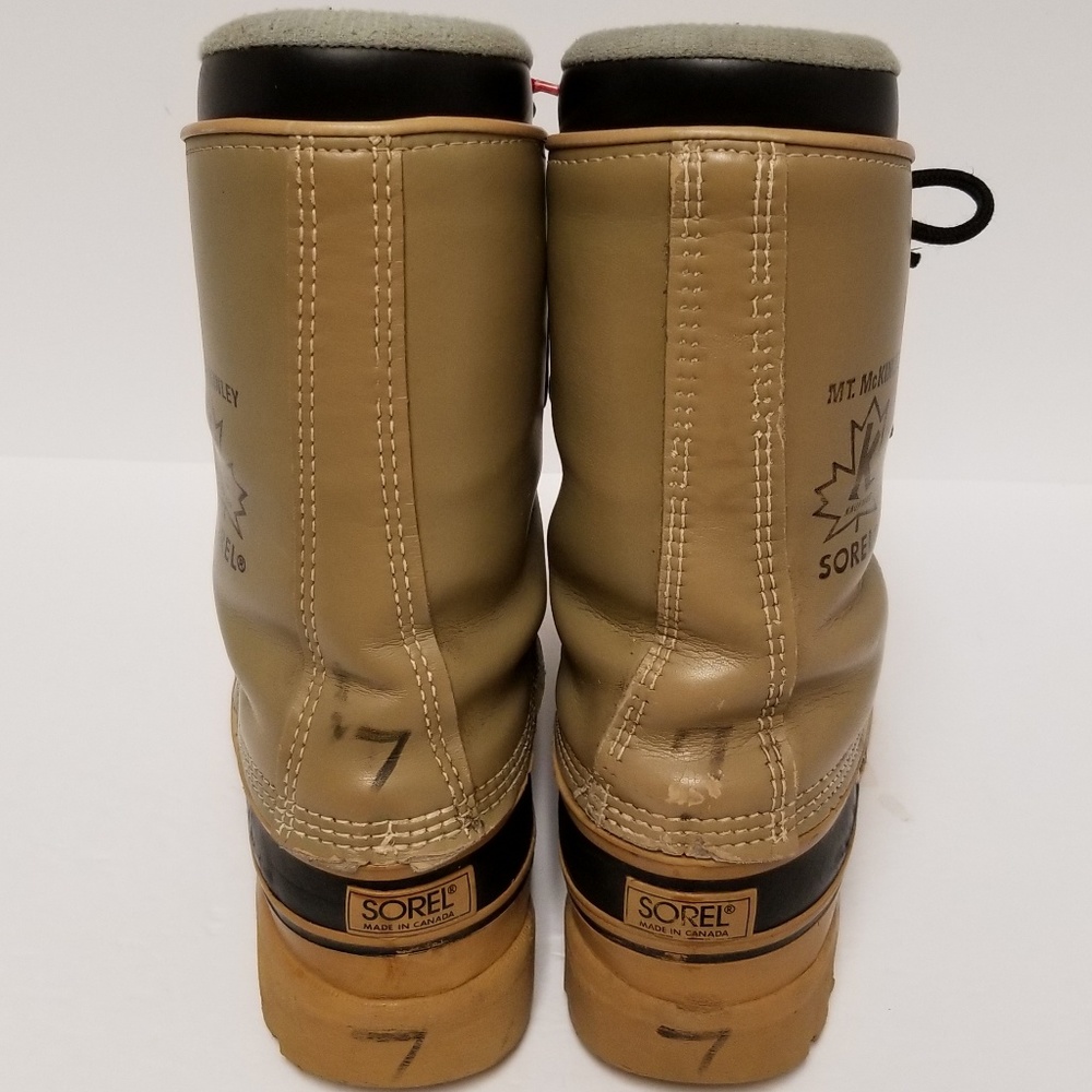 Sorel Men's Rain & Snow Boots - Tan and Black - Picture 7 of 8